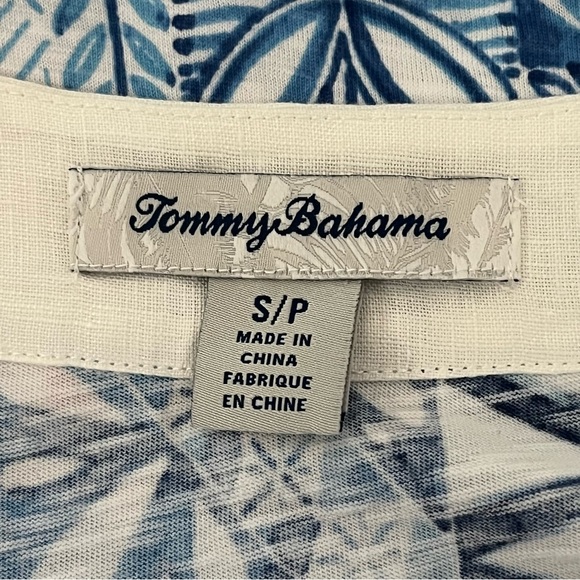 Tommy Bahama Patio Leis Sleeveless Shift Dress Island Navy - Picture 10 of 11